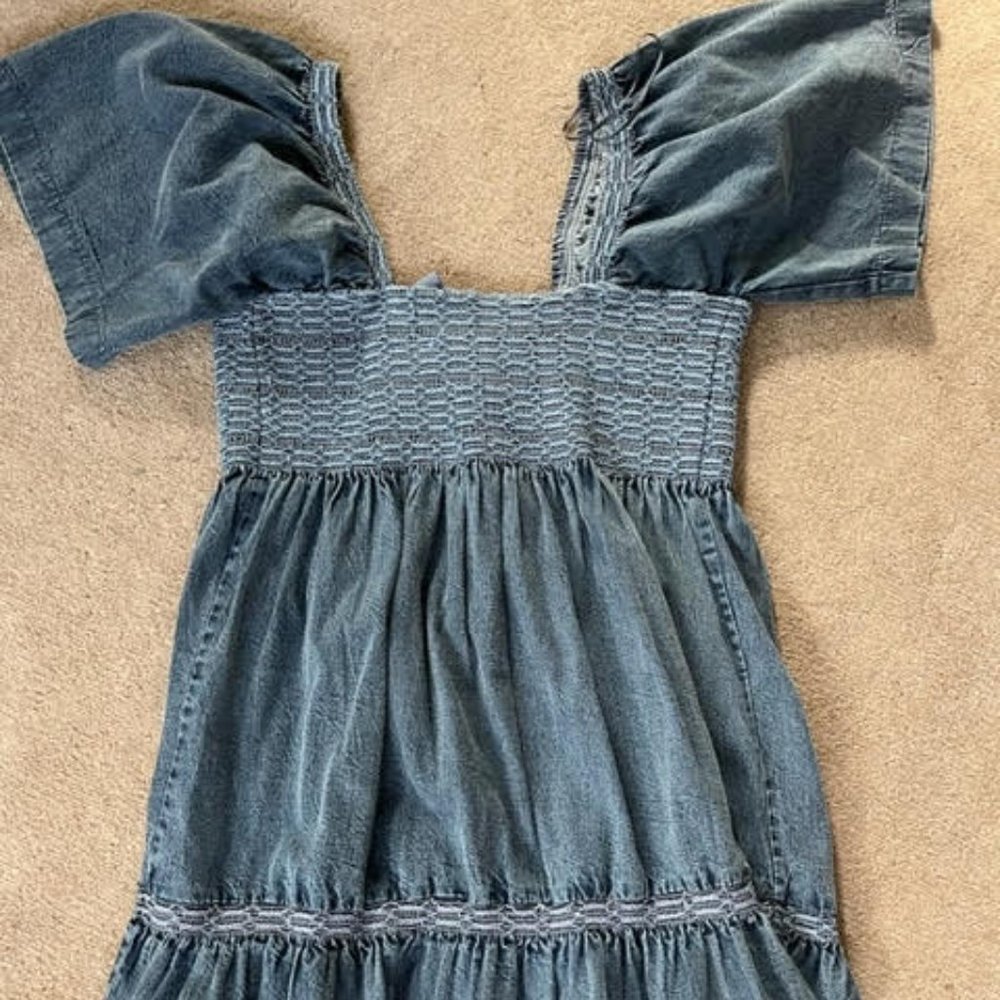 Free people denim dress